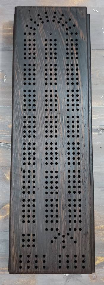 Wenge cribbage board | Cribbage Board | Card and peg storage | Wedding Birthday Christmas Housewarming Retirement Gift