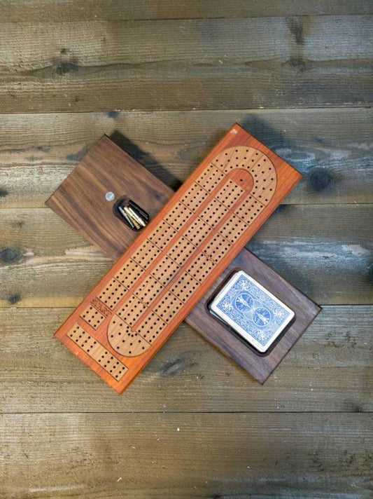 Custom Cribbage Board * Personalized Cribbage Board * Family Game Night * Cribbage Board