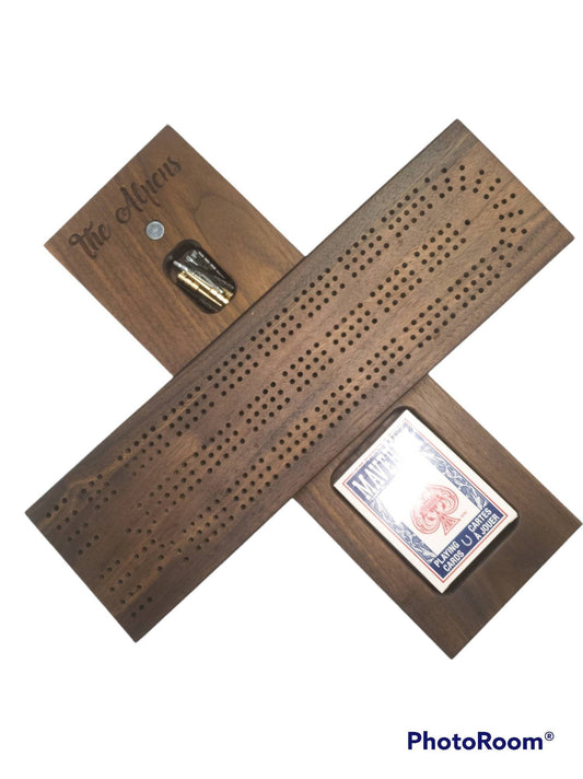 Cribbage Board - Personalized Cribbage Board - Crib Board - Cribbage - Engraving Included